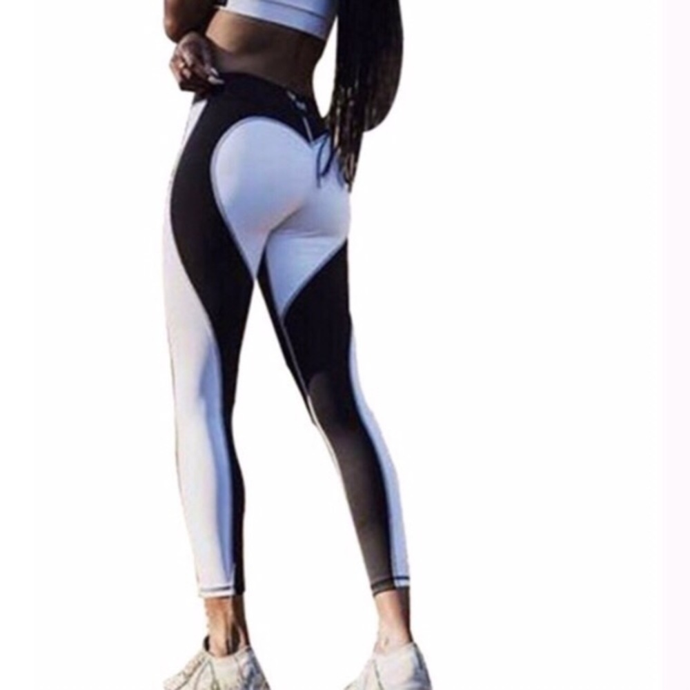 PAIN THEN GLORY Heart Shaped Leggings